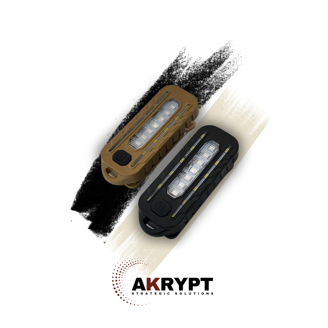 High-Performance Safety and Identification Flashlight – The upgraded CL2X Device, available in black and tan, engineered for law enforcement, paramedics, and firefighters. Reliable, durable, and equipped with memory mode for rapid deployment in emergency scenarios.